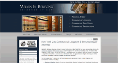Desktop Screenshot of berfondlaw.com